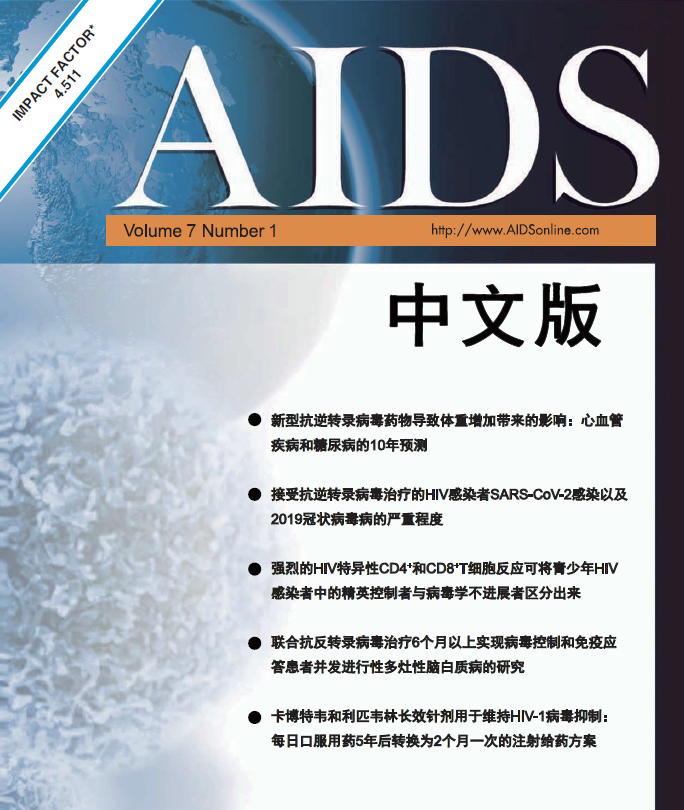 《AIDS中文版》杂志第一期
