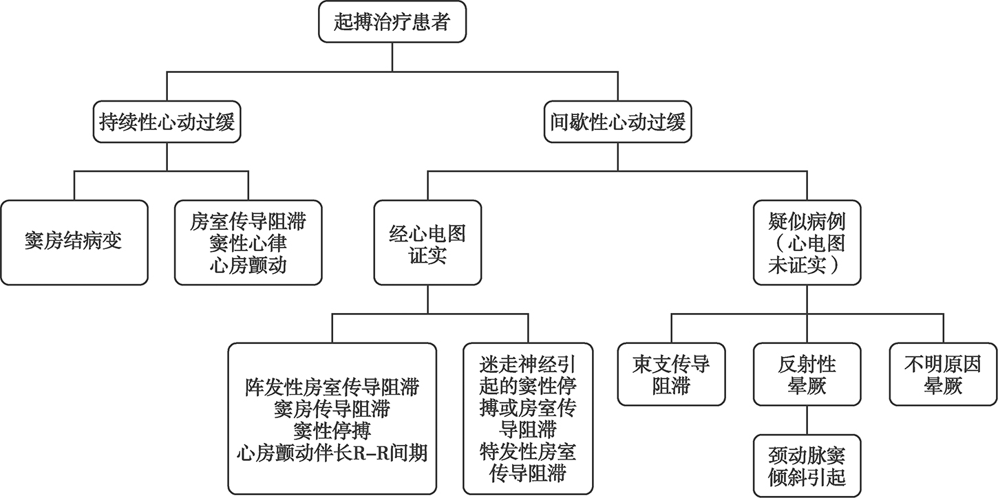 图3需要起搏治疗患者的缓慢型心律失常分类